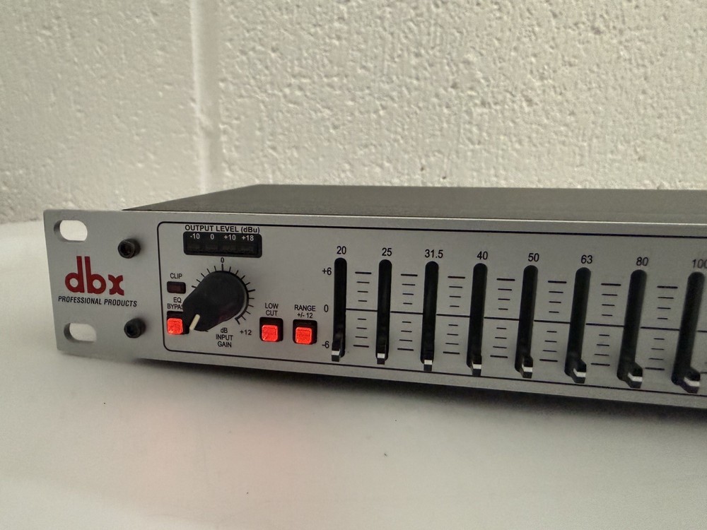 DBX 131s Single Channel 31-Band Graphic Equalizer