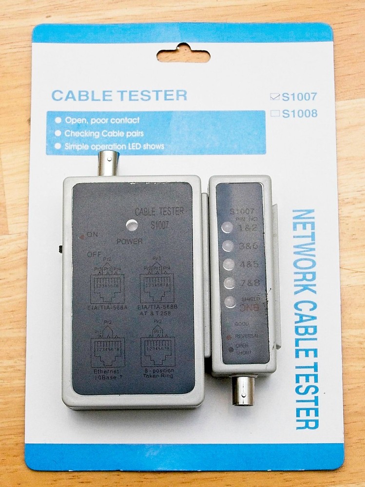 Network Cable Tester S1007