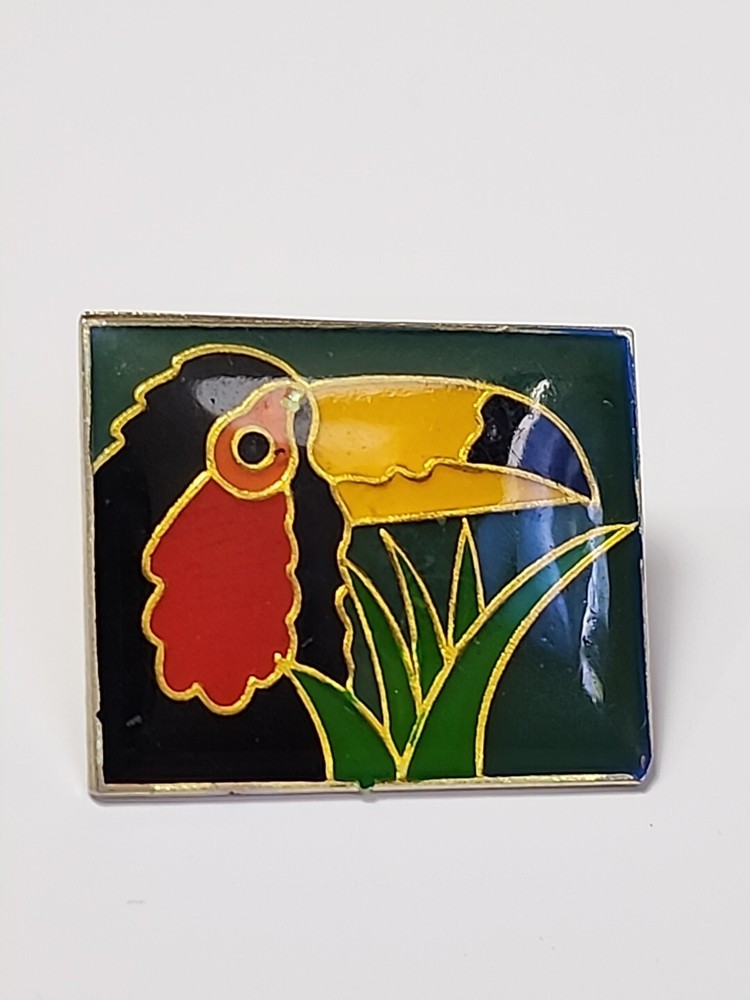 Parrot Bird Lapel Pin •