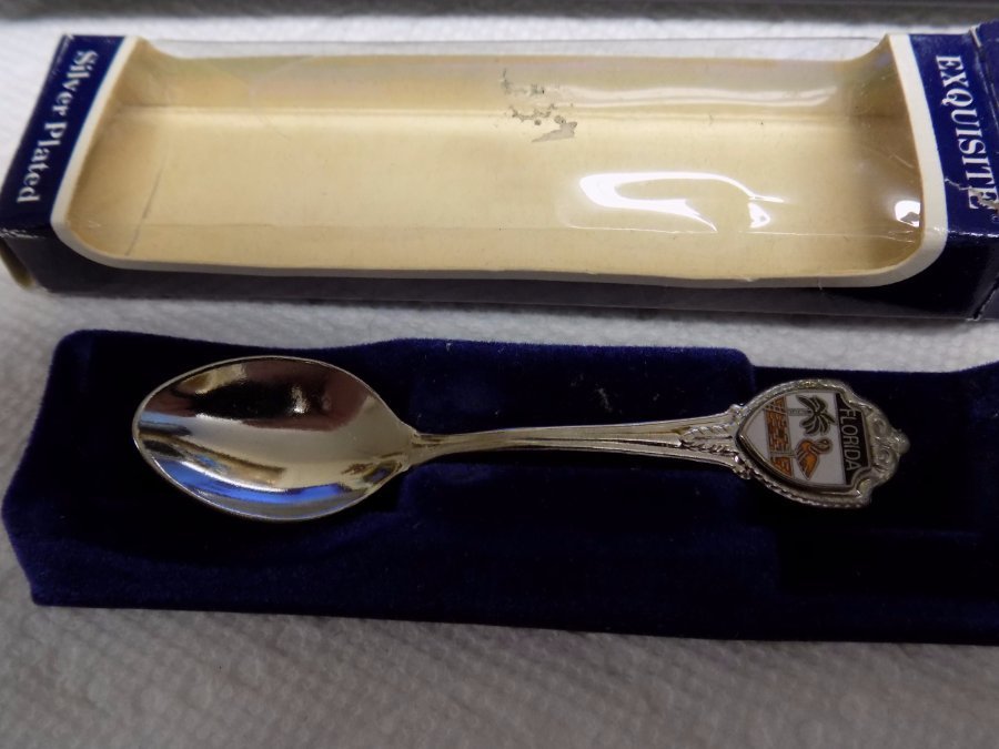 VINTAGE SOUVENIR SPOON~FLORIDA~3.5"