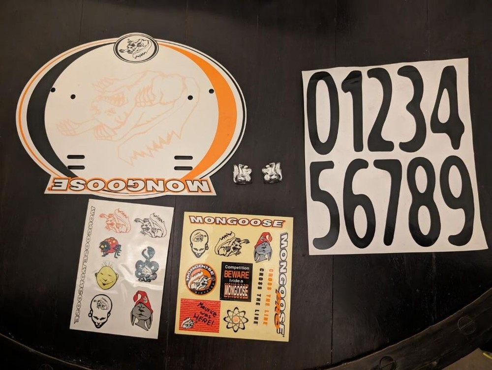 MONGOOSE BMX STICKER PACK