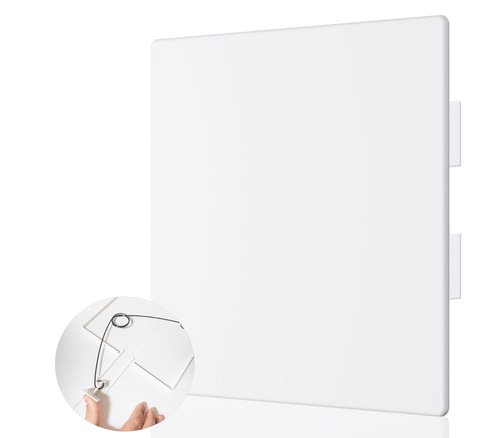 4 Pack Morvat 14x14 Adjustable Spring Access Panel for Drywall & Ceiling