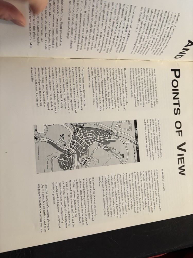 Between Views 1991 Banff art exhibition catalog
