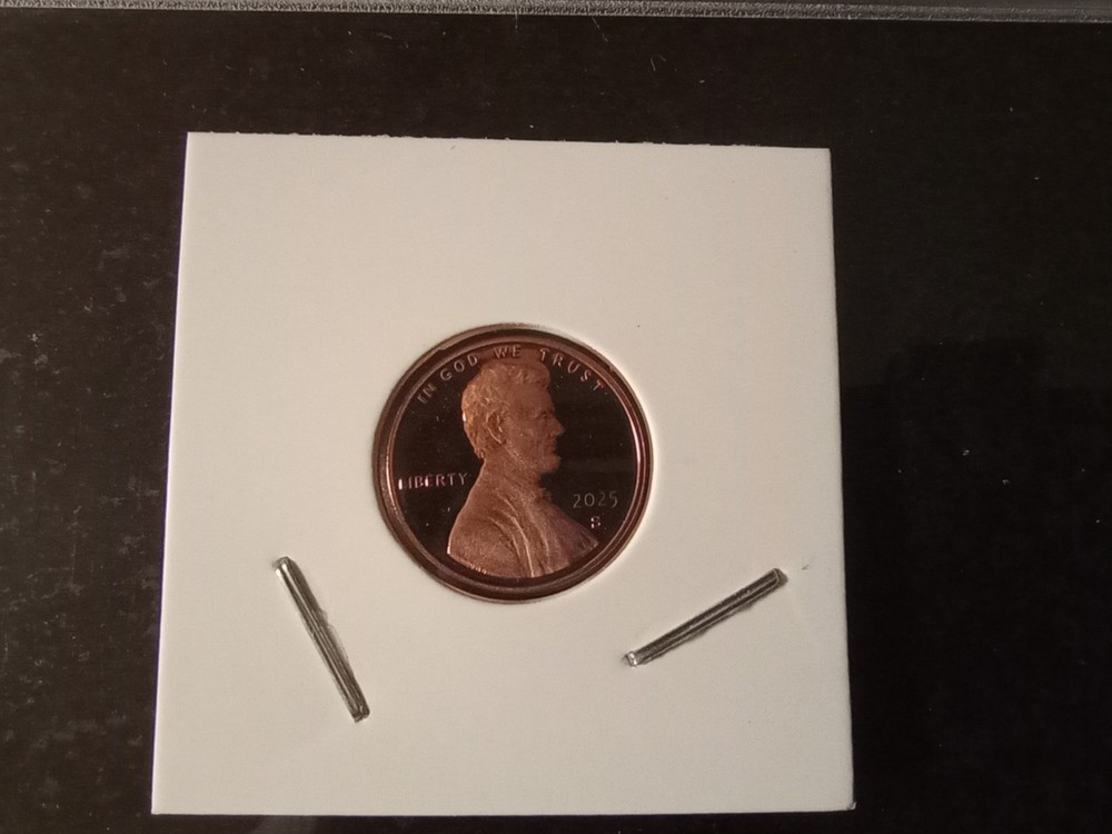 2025 S Lincoln Shield 1 One Cent (From US Mint Silver Proof Set)