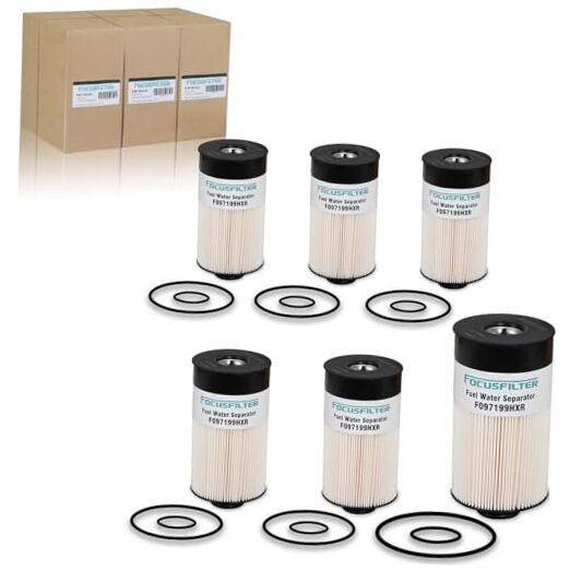 FS20081 OEM Grade Fuel Water Separator Filter, Compatible with 2017 Cummins