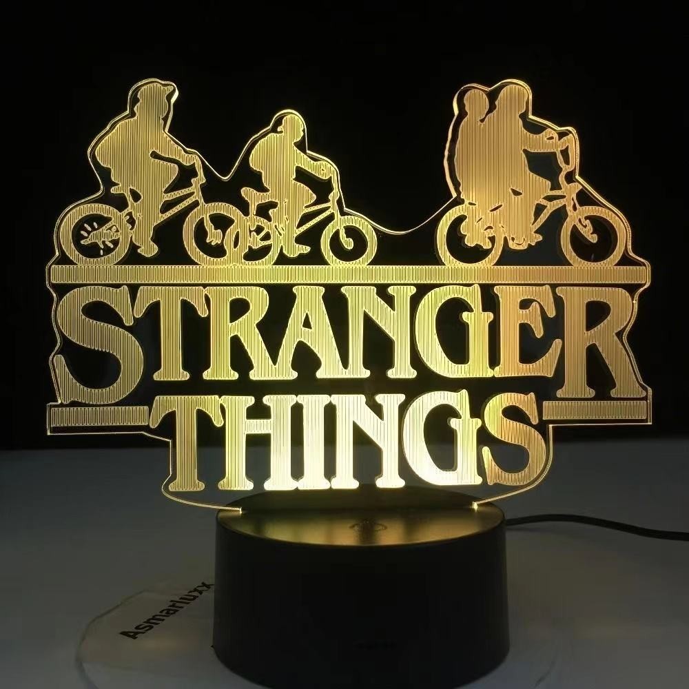 Stranger Things 3D LED Color Changing Night Light