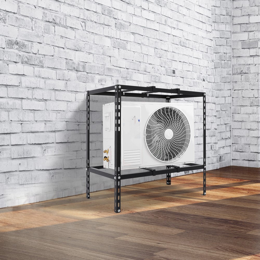 Modern Air Conditioner Unit Support Bracket for Air Conditioner Unit Black