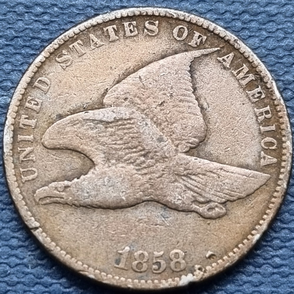 1858 Flying Eagle Cent 1c Better Grade #76933
