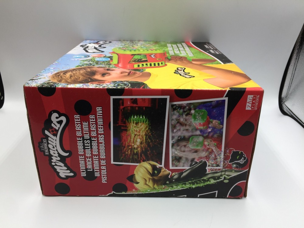 Miraculous Ultimate Bubble Blaster 80 Holes Automatic Bubble Machine New In Box