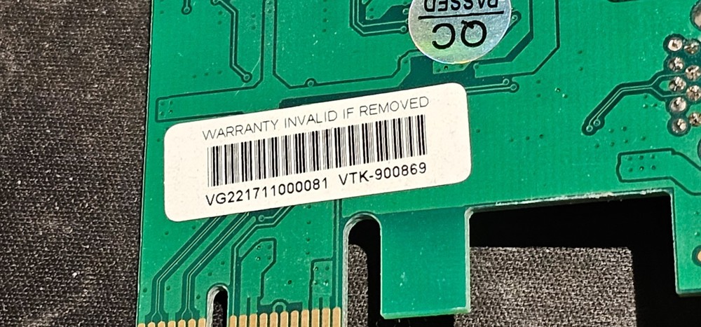 VisionTek 900869 Internal Card