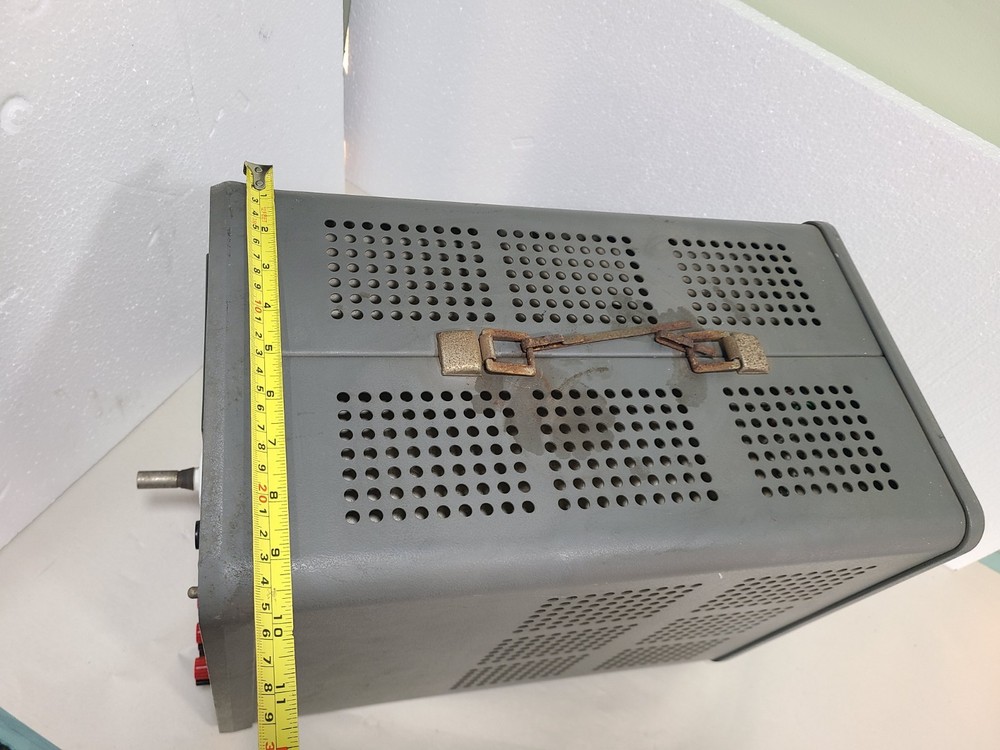 VINTAGE High Voltage 30KV DC MAX TESTER, POWERS UP, AS IS UNTESTED