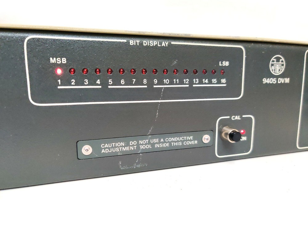 FetTest 9405 DVM field effect transistor Testing Device 1-10 kV Cal