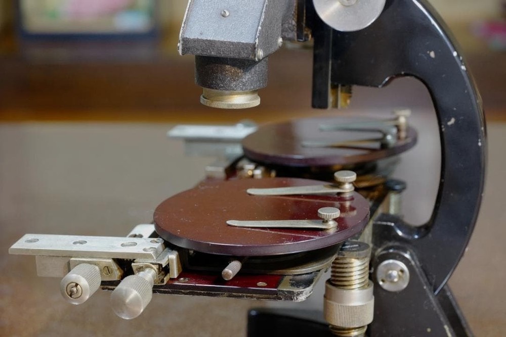 Antique Early Showa Japanese Comparison Microscope Reflected Light Forensic Type