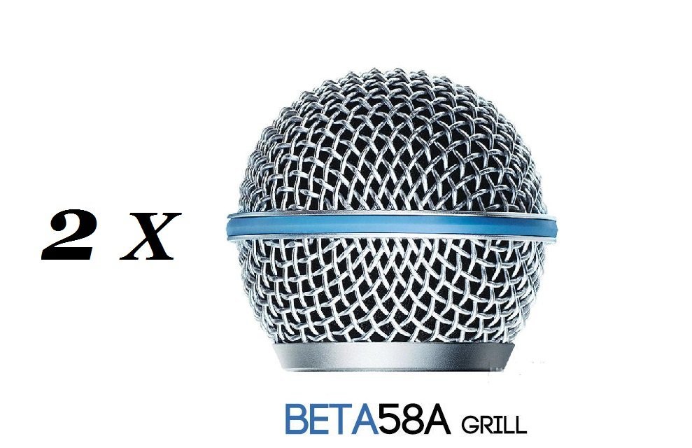 2 PACK Ball Head Mesh, Microphone Grille Replacement for microphone