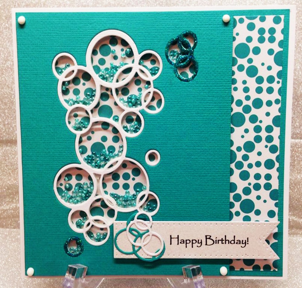 Sizzix Thinlits Bright Bubbles die #661166 Retail $14.99