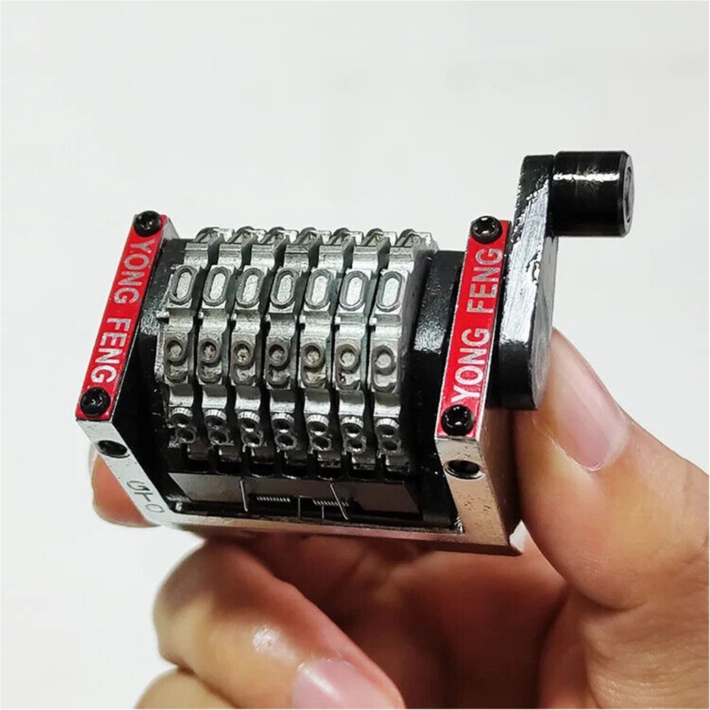 For Printing Machine GTO 7 Digits Numbering Machine Horizontal Backward