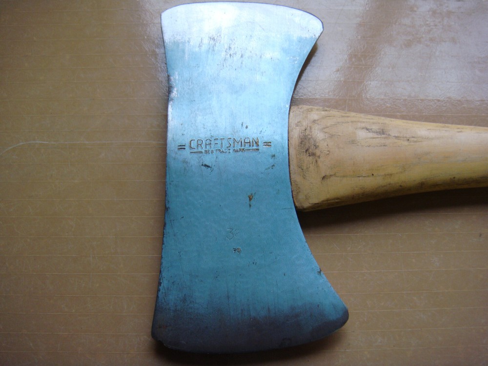 Craftsman Double Bit Axe With Original Oval Handle -- VERY NICE!!