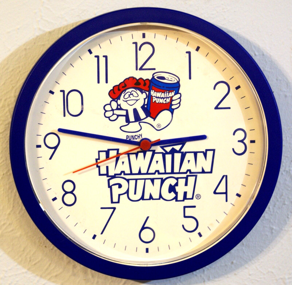 Hawaiian Punch 10.5" Advertising Wall Clock