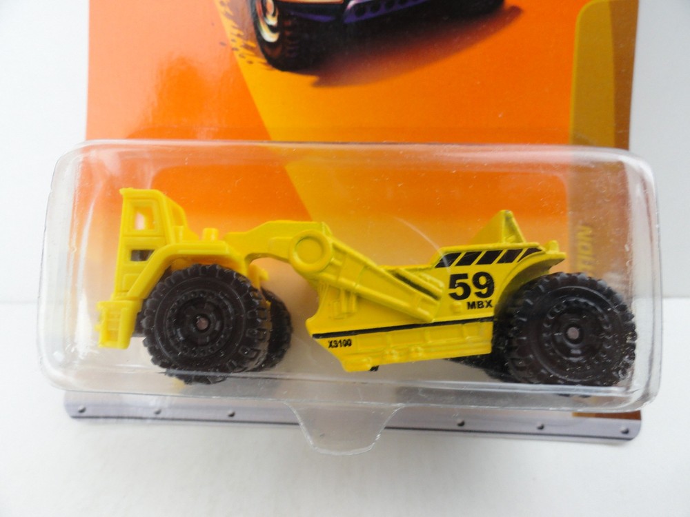 2010 Matchbox #40 Scraper (Yellow #59)