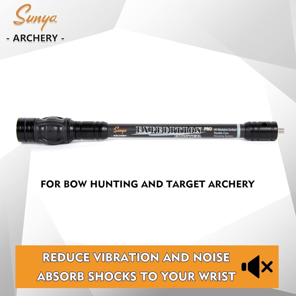 Flexible Core Carbon Fiber Bow Stabilizer 10"=
