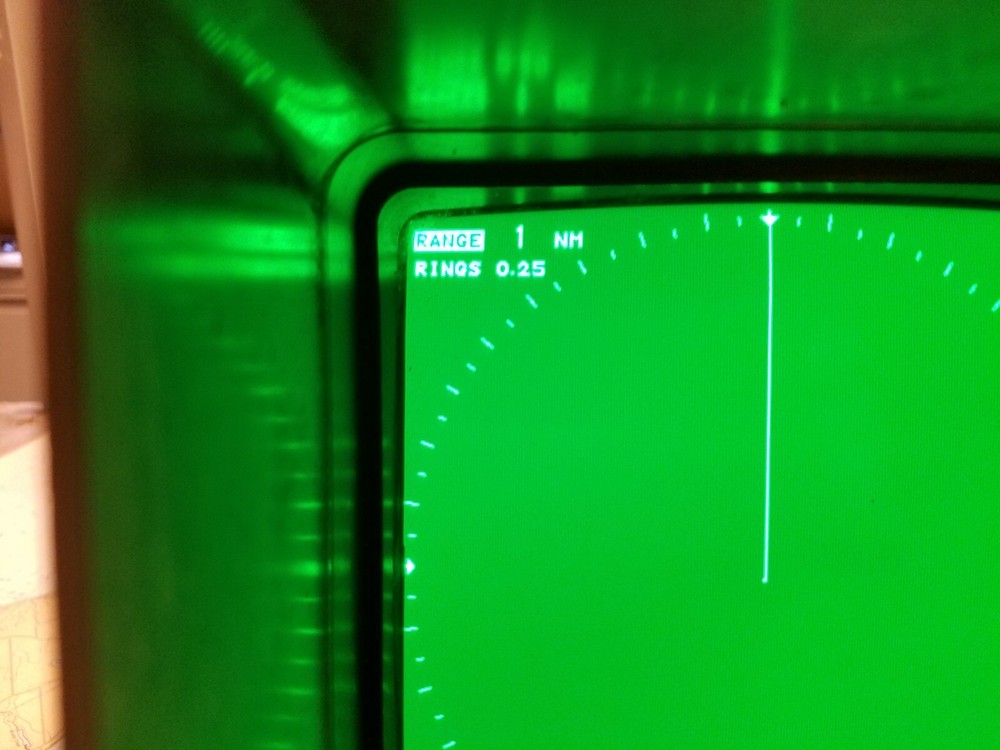 Furuno 1700 Radar Display