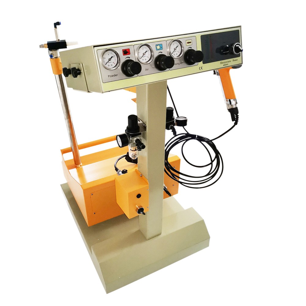 110V Vibrating Powder Coating Machine Electrostatic plastic spraying machine