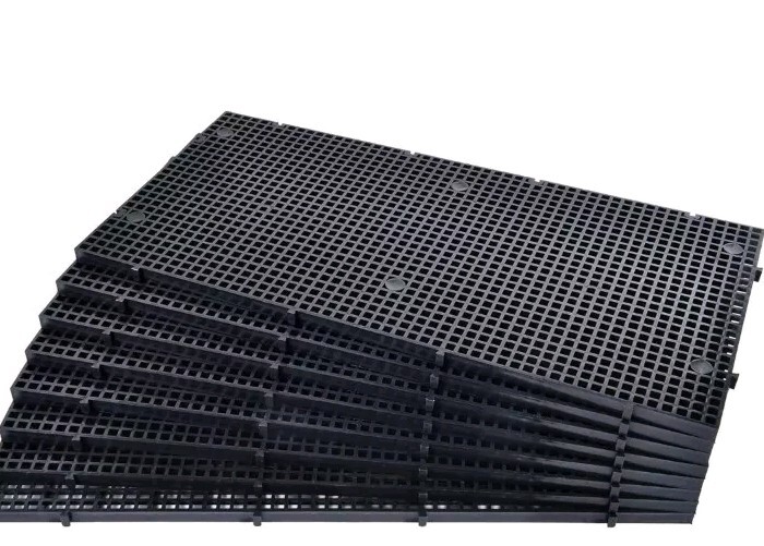 8 Pcs Aquarium Divider Tray Plastic Grid Aquarium Egg Crate Light Diffuser, Fish