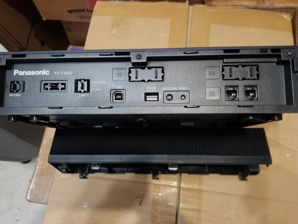 Panasonic Voice Mail Panasonic KX-TVA50 Voice Processing System Control Unit