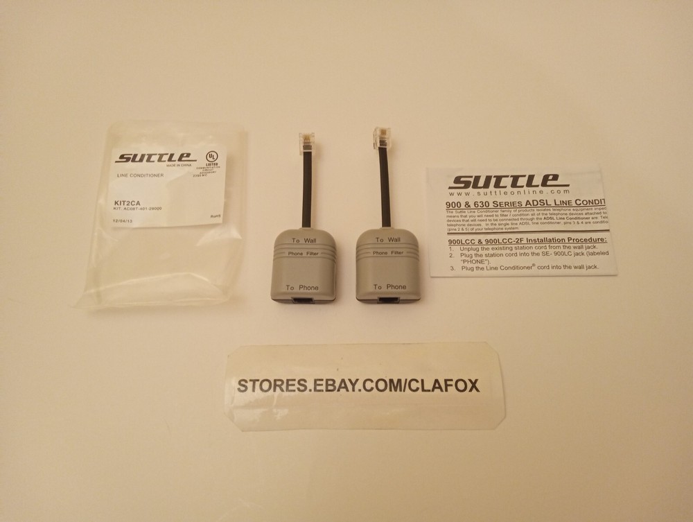 Suttle Line Conditioner Includes 2 each Open Package New KIT2CA AC08T-401-29000