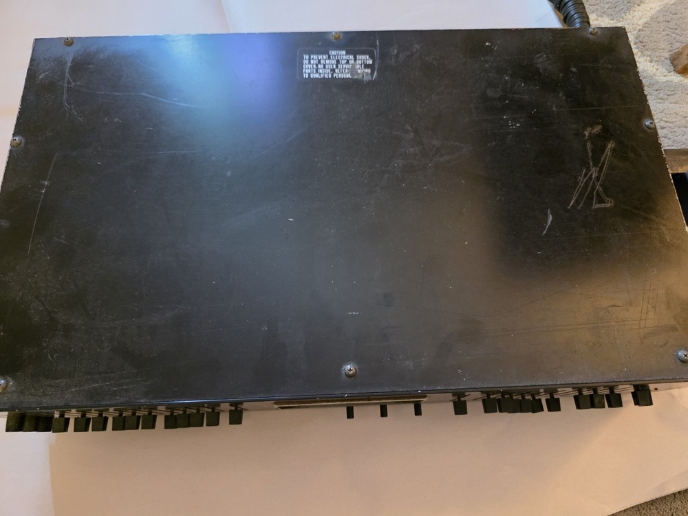 Vintage Numark EQ2600 Stereo Frequency Equalizer *Untested*