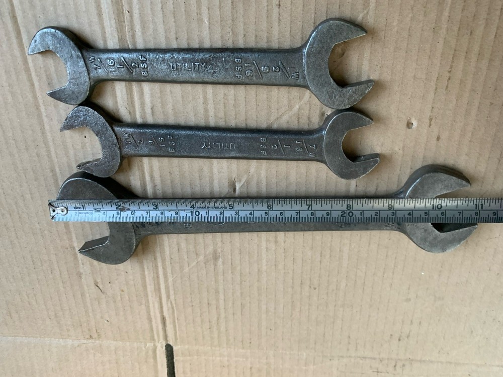 vintage utility spanner wrenches