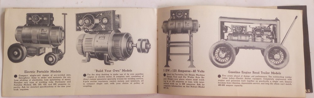 1925-29 Hobart Welding Brochures