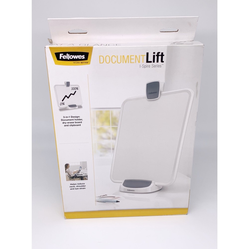 FELLOWES I-Spire Series, Document Lift White