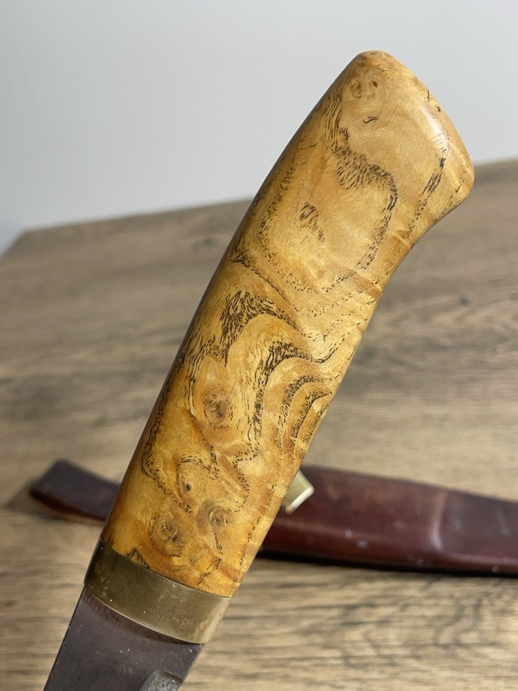 Exclusive handmade knife from a Norwegian master