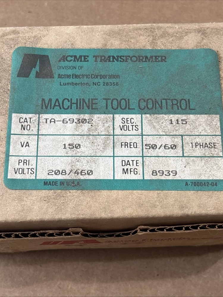 Acme Transformer TA-69302