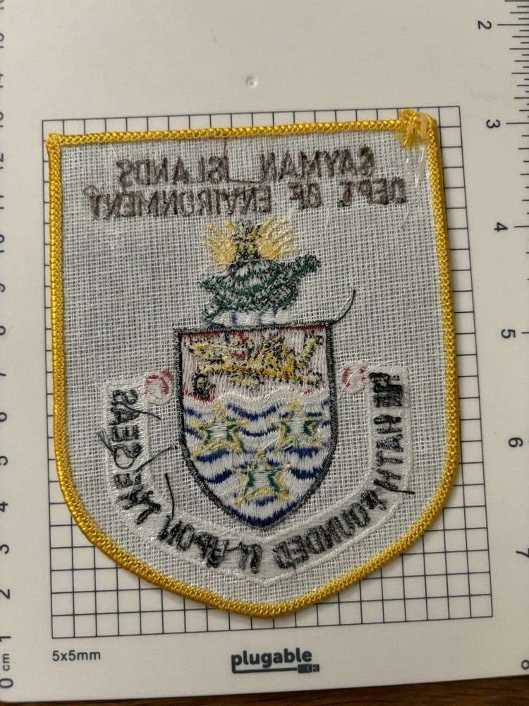 Caymen Islands DNR Dept Of Environment Patch