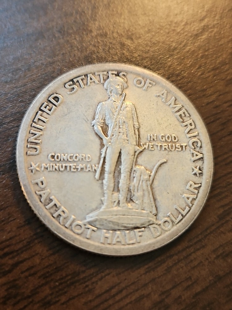 1925 LEXINGTON CONCORD Commemorative Silver Half Dollar