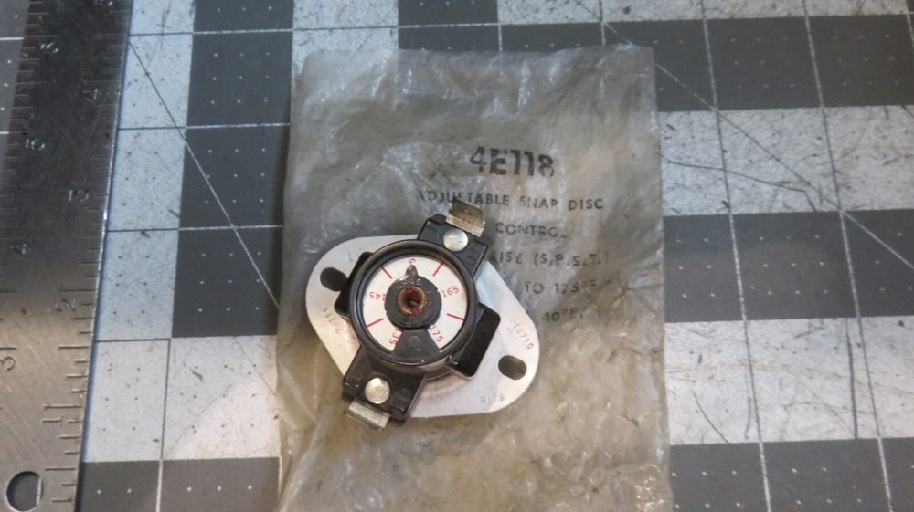 4E118 Adjustable Limit, Auto Reset,135-175