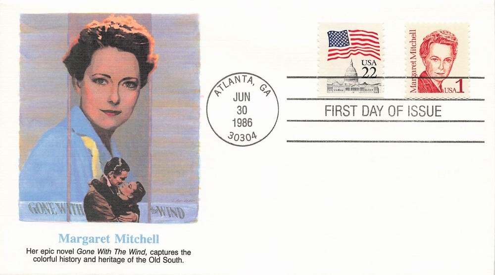 US 2168 FDC Margaret Mitchell Fleetwood