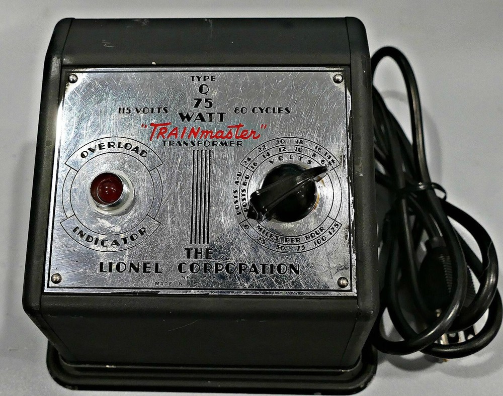 Lionel q75 transformer completely upgraded and modified transformer