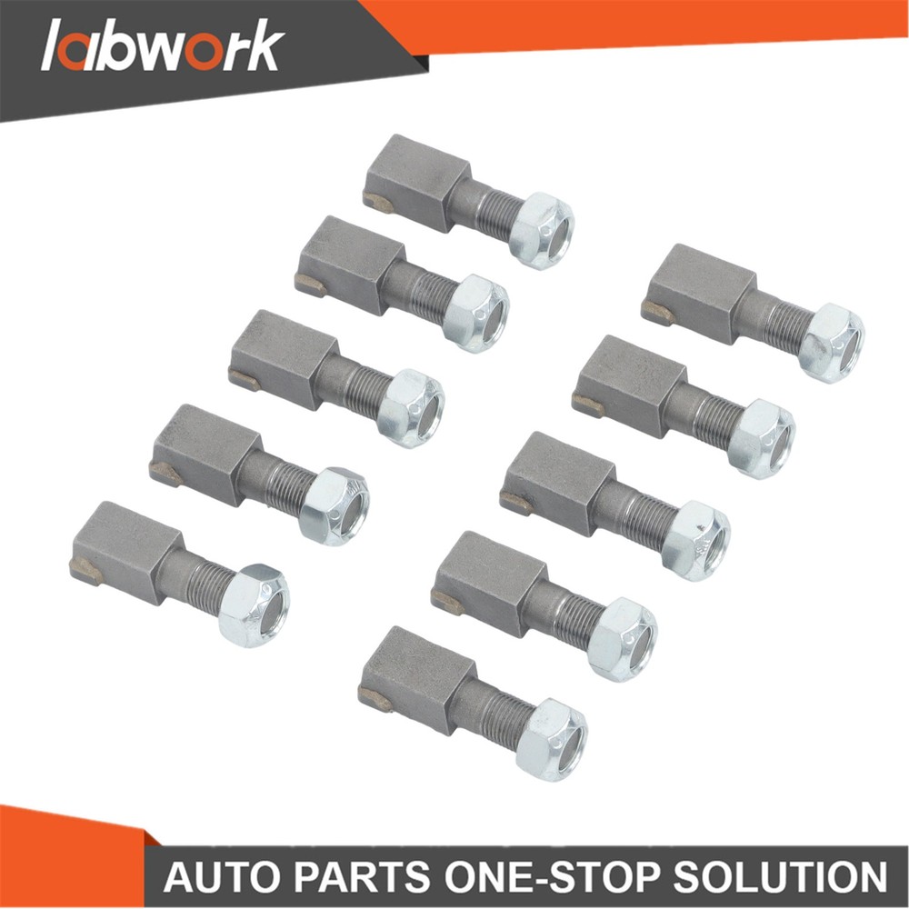 Labwork 10Pcs Threaded Stump Grinder Teeth For Shaver sc-50 sc-25 2-7/8"