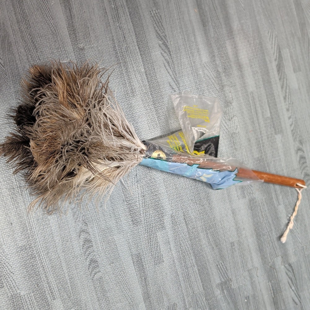 12 Inch Handle Ostrich Feather Duster