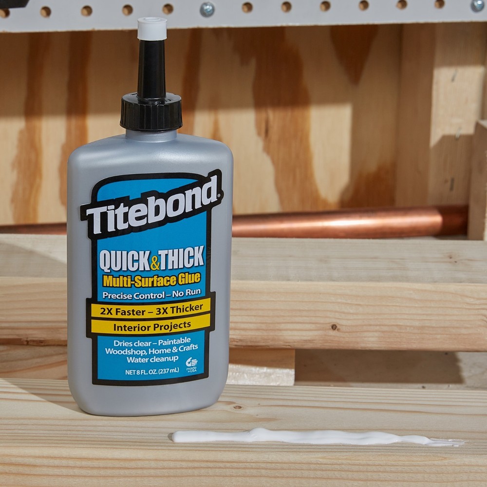 Titebond Quick Thick 8 -fl oz All purpose Paste Multipurpose Adhesive