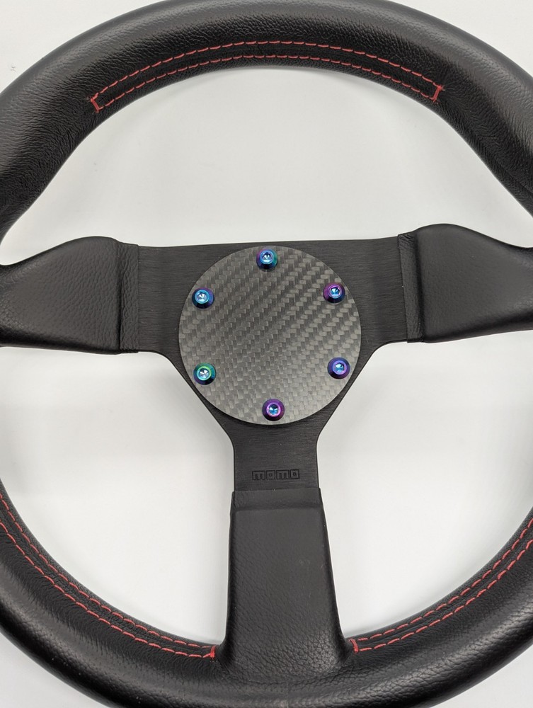 Carbon Fiber Horn Button Delete Plate