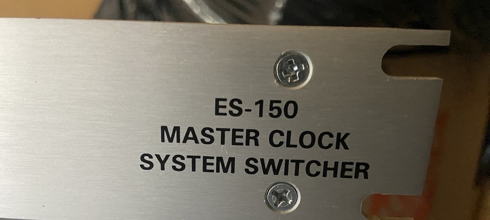 ESE ES 150 Master Clock System Auto Changeover Switch (Redundant Switch )