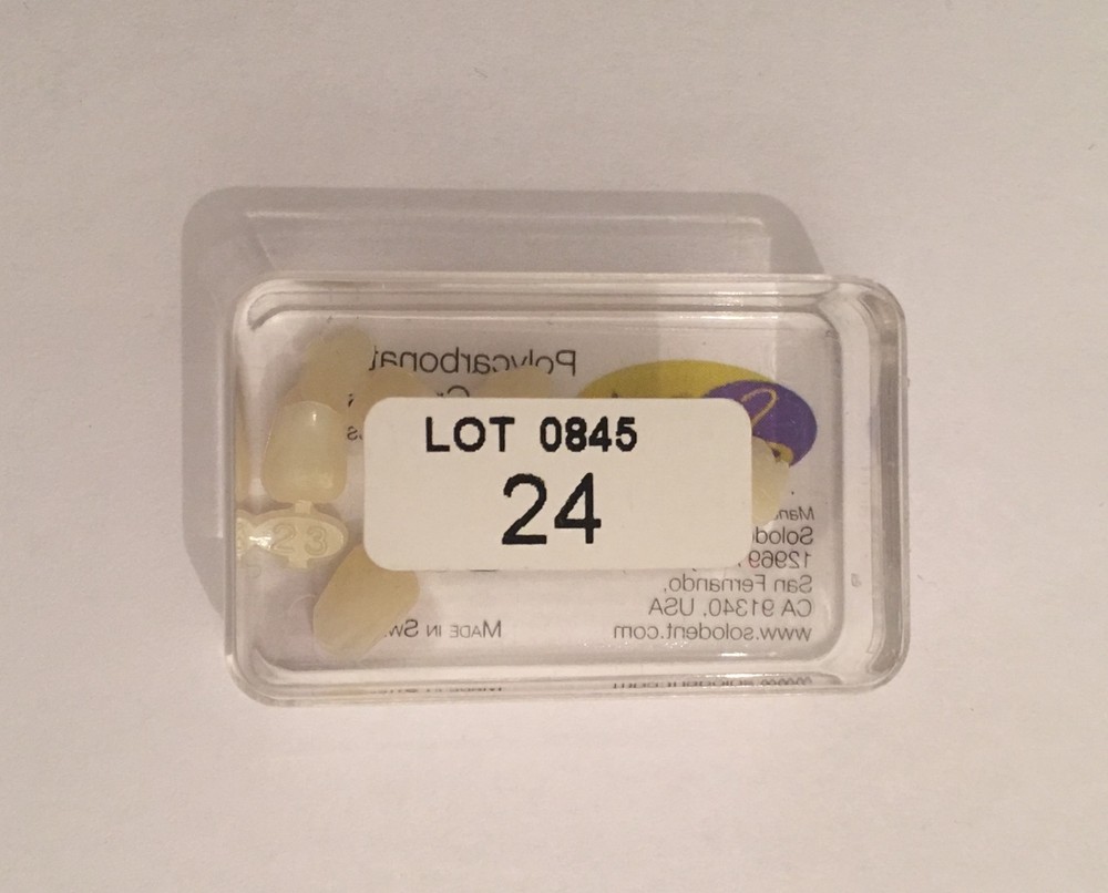 Dental Polycarbonate Temporary Crowns 5 pcs #24