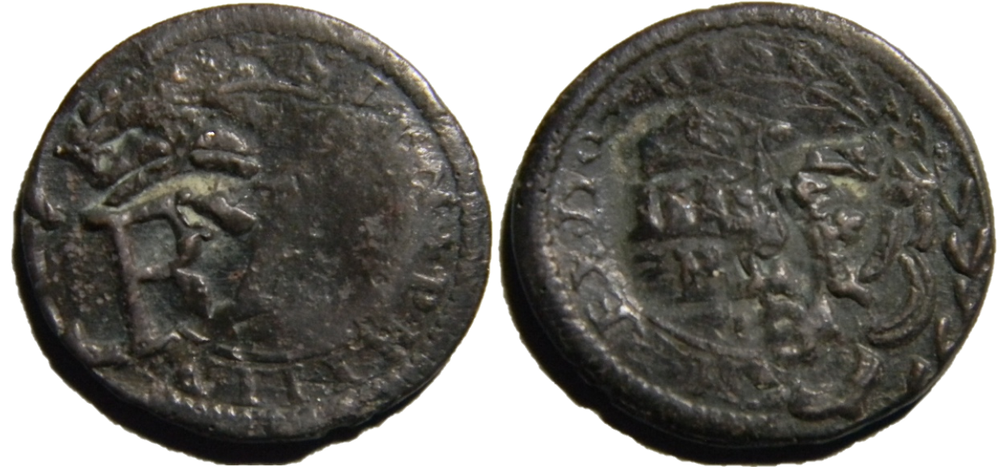 Spain Pirates Cob Coin (01845)