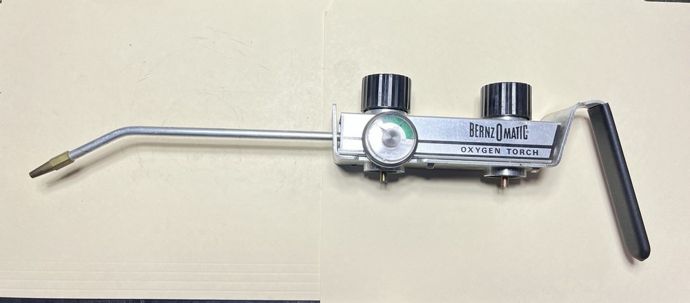 Vintage Bernzomatic Oxygen Torch  Used