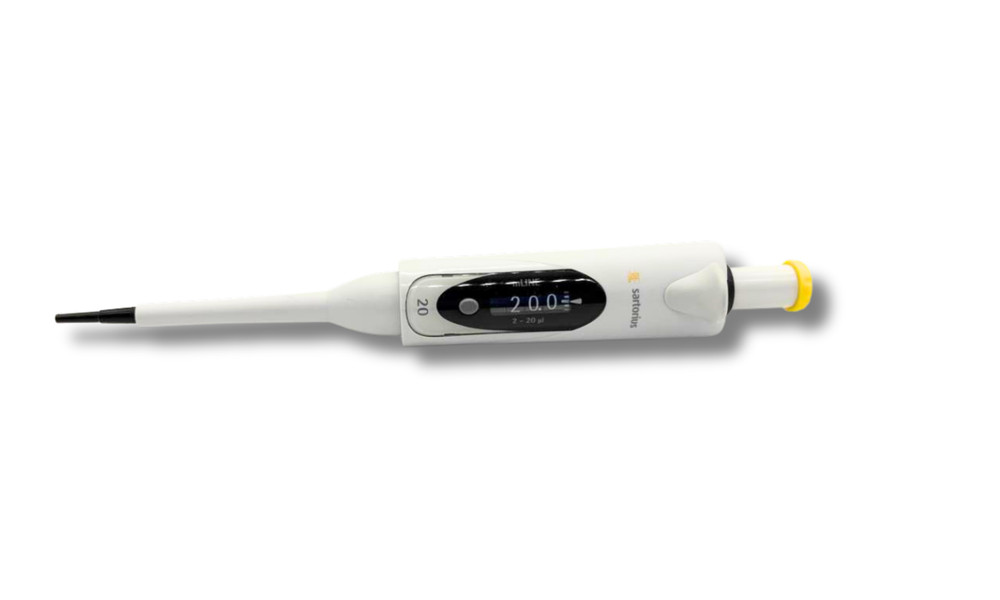 Sartorius Adjustable Volume, Single Channel Pipette, 2.0 - 20 µl