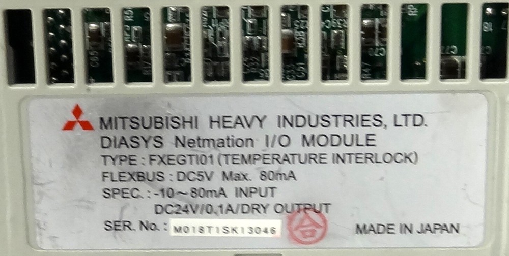 Mitsubishi Diasys Netmation FXEGTI01 Servo Valve Interface Module